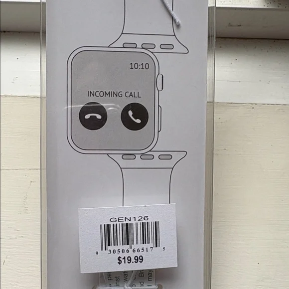 Floral Appliqué Pink Watch Strap - fits Apple Watch 38mm Series 1, 2, 3 - Picture 11 of 13